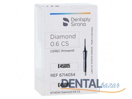 Sirona Cerec Primemill Bur Diamond 0.6 CS - Cad Cam Frez