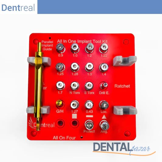 Universal Abutment İmplant Screwdriver Seti Labaratuar İçin
