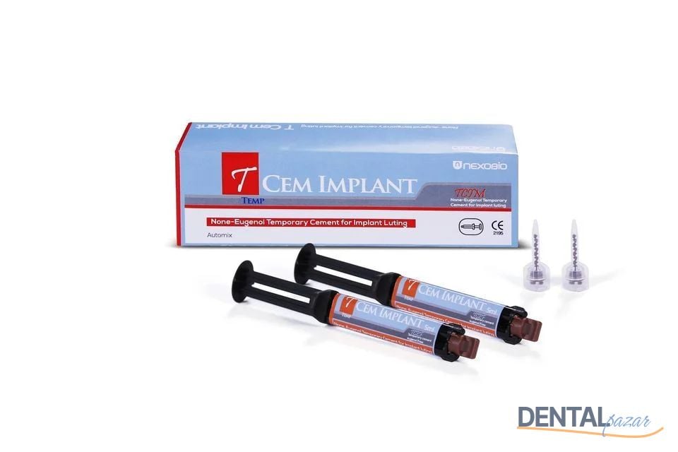 T-Cem İmplant Yapıştırma Simanı Automix 2*5 ml