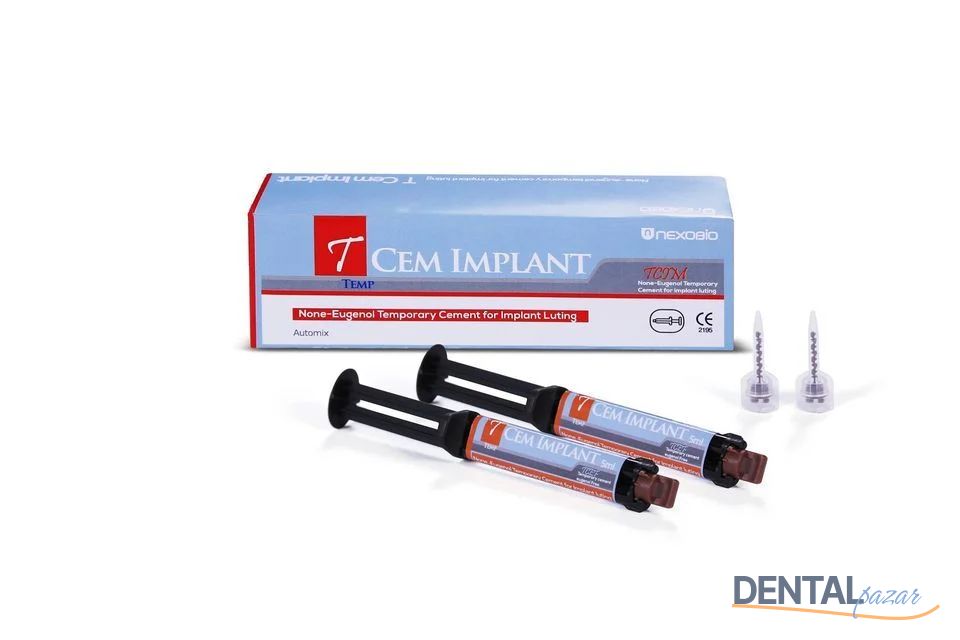 T-Cem İmplant Yapıştırma Simanı Automix 2*5 ml
