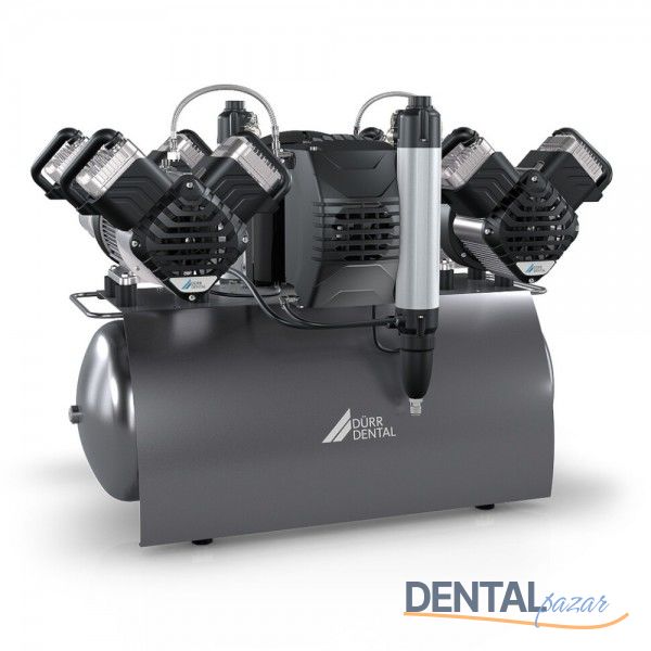 Quattro Tandem Dental Kompresör - Kurutuculu