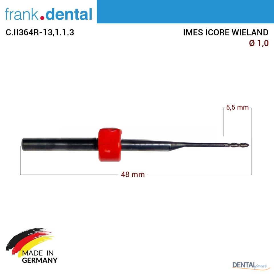 Imes Icore Wieland Cad Cam Drill 1,0 mm