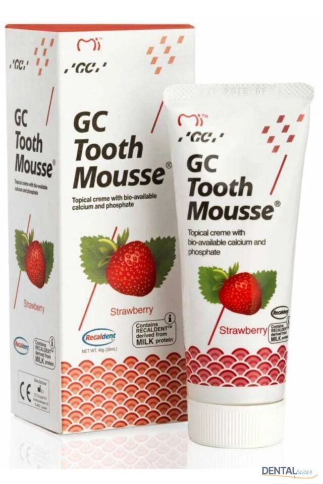 Tooth Mousse Topikal Krem 40 Gr - Çilekli