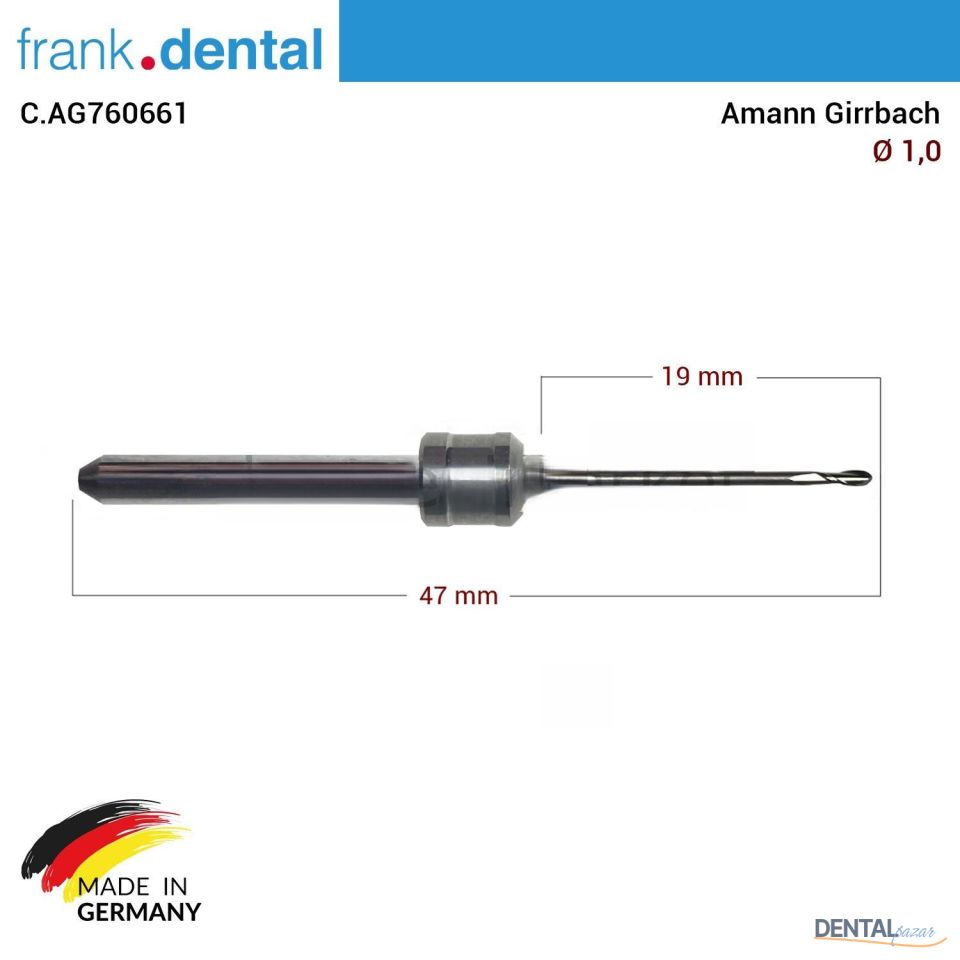Amann Girrbach Cad Cam Drill 1,0 mm