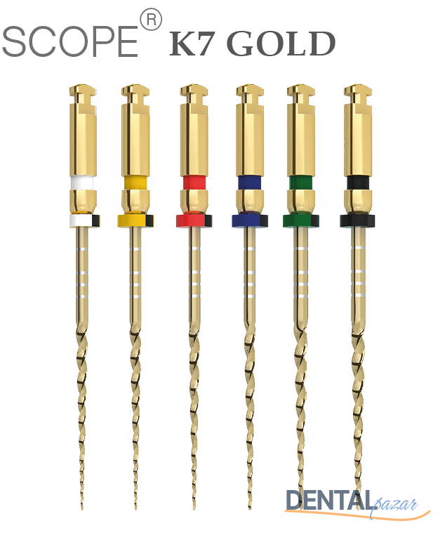 V-Taper Gold Protaper Muadil Kanal Egesi