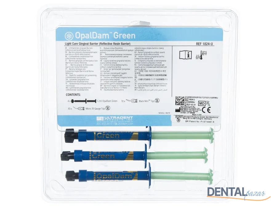 OpalDam Green Kit - Dişeti Koruyucu Bariyer