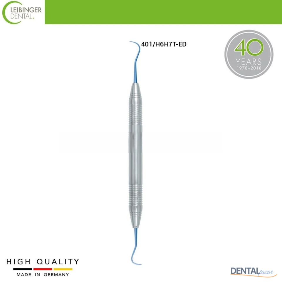 Titanyum Scaler H6H7-T-ED - İmplant Temizlik