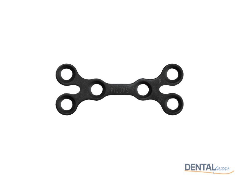 Titanyum Maxillofacial Plate Micro Kemik Plakası 0,6 mm