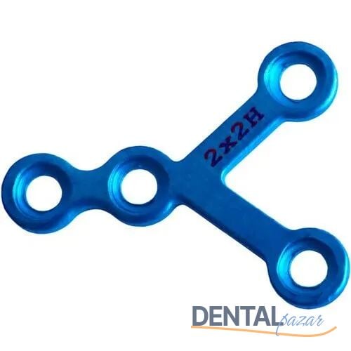 Titanyum Maxillofacial Plate Micro Kemik Plakası 0,6 mm