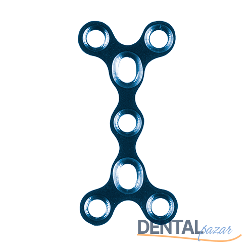 Titanyum Maxillofacial Plate Micro Kemik Plakası 0,6 mm