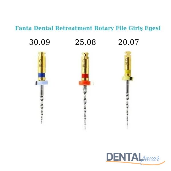 Retreatment Rotary File Giriş Egesi