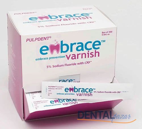 Embrace Varnish Tek Kullanımlık Flor Vernik 200 Lü