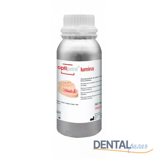 Optiprint Lumina Geçici 3D Yazıcı Reçinesi