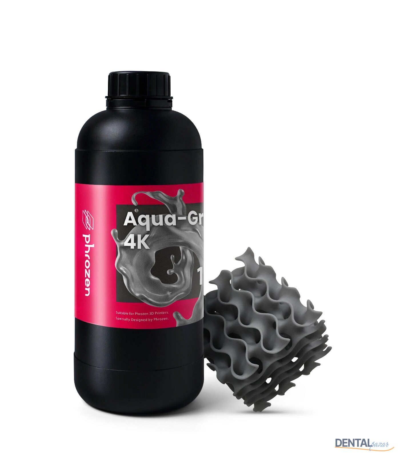 3D Yazıcı Reçinesi - Aqua 4K Hassas Grey