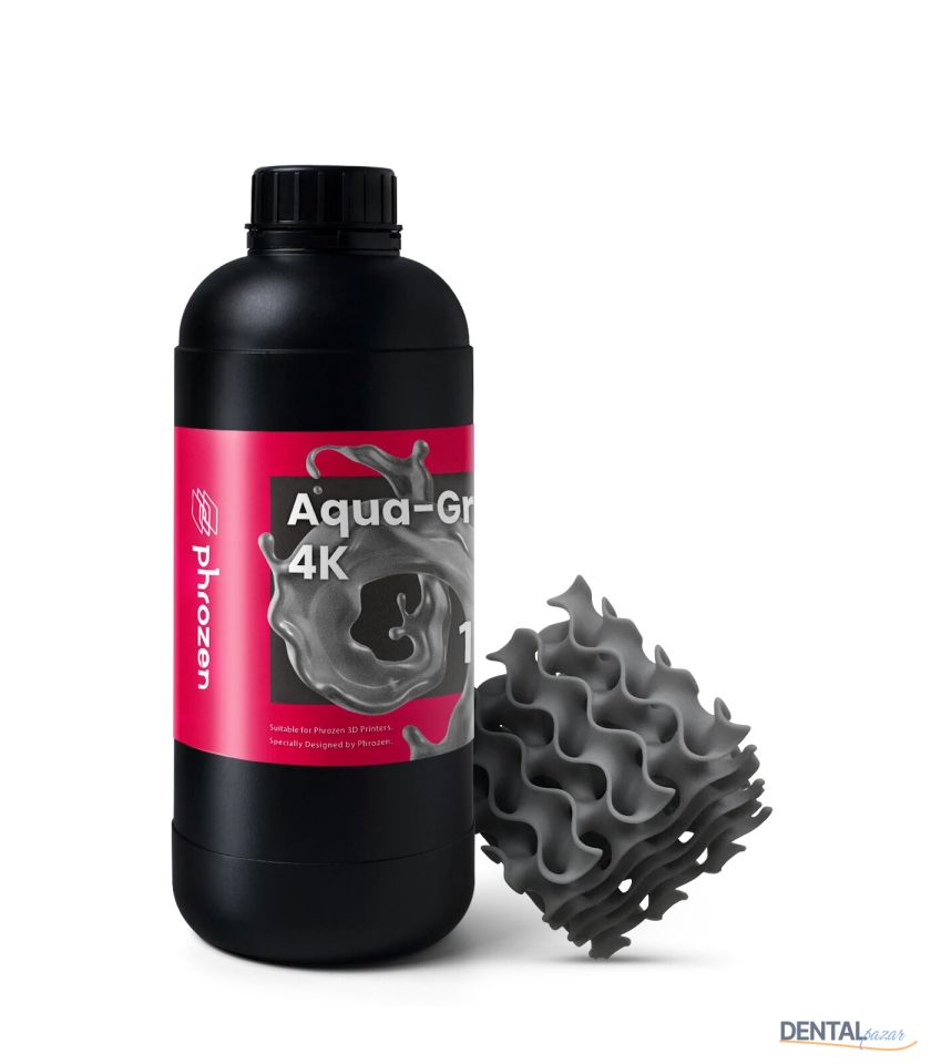 3D Yazıcı Reçinesi - Aqua 4K Hassas Grey