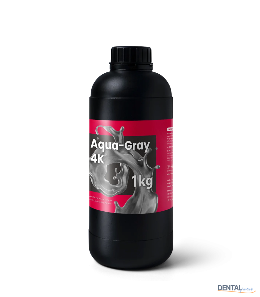 3D Yazıcı Reçinesi - Aqua 4K Hassas Grey
