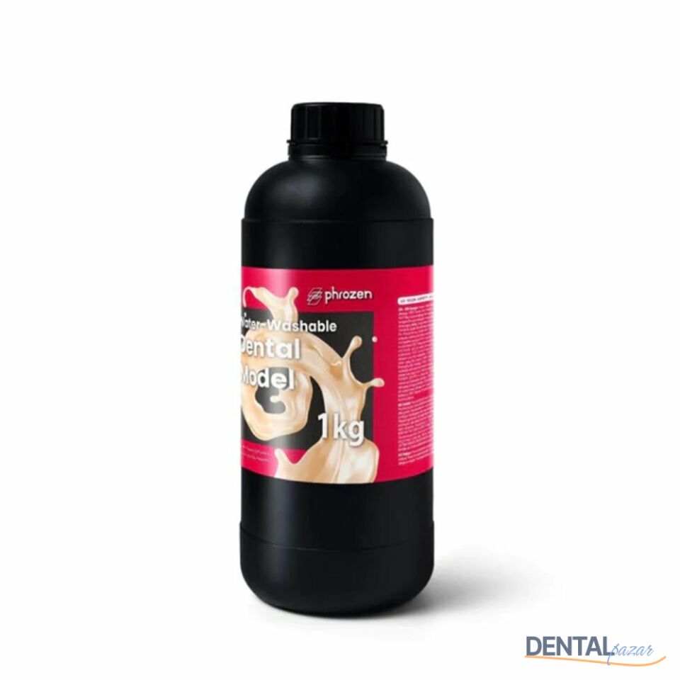 3D Yazıcı Reçine - Suda Yıkanabilir Dental Model Reçinesi 1kg