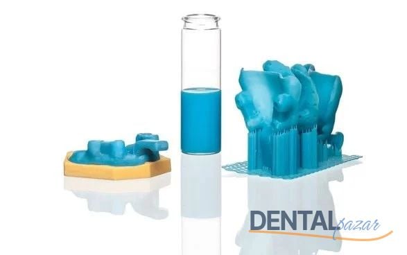 3D Yazıcı Reçine Nexdent Tray Blue
