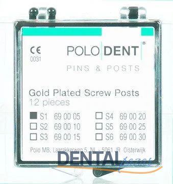 Gold Screw Post - Pivo Çivisi