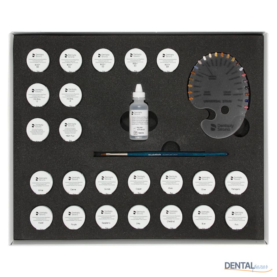 Celtra Universal Stain ve Overglaze Set