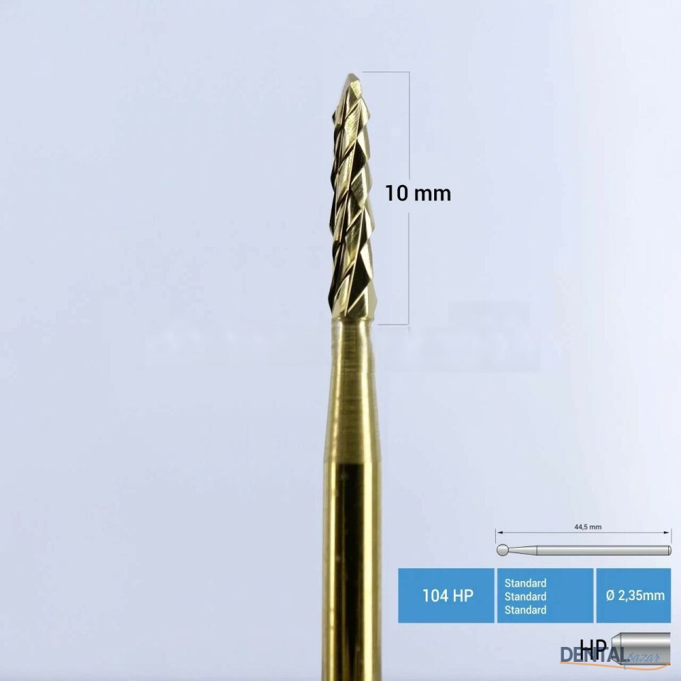 Titanyum Lindemann Cerrahi Frez - 166A HP