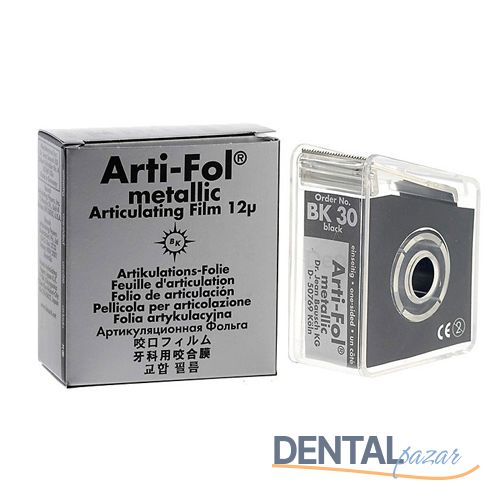 Arti-Fol Artikülasyon Kağıdı Rulo 12 mic - BK30