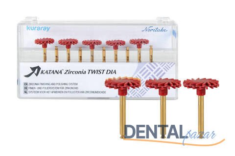 Katana Zirconia Twist Dia Cila Diski Refil