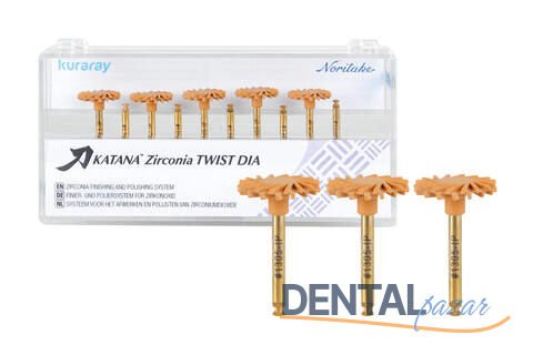 Katana Zirconia Twist Dia Cila Diski Refil