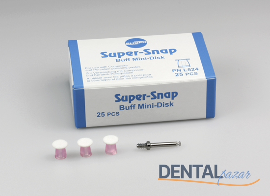 Super Snap Buff Mini Diski Set - Super Polisaj Keçe Seti