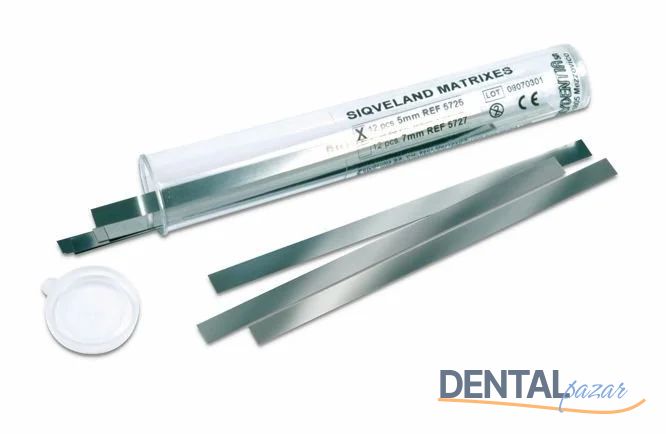 Sıqveland Düz Çelik Matris Bandı 0,05 mm