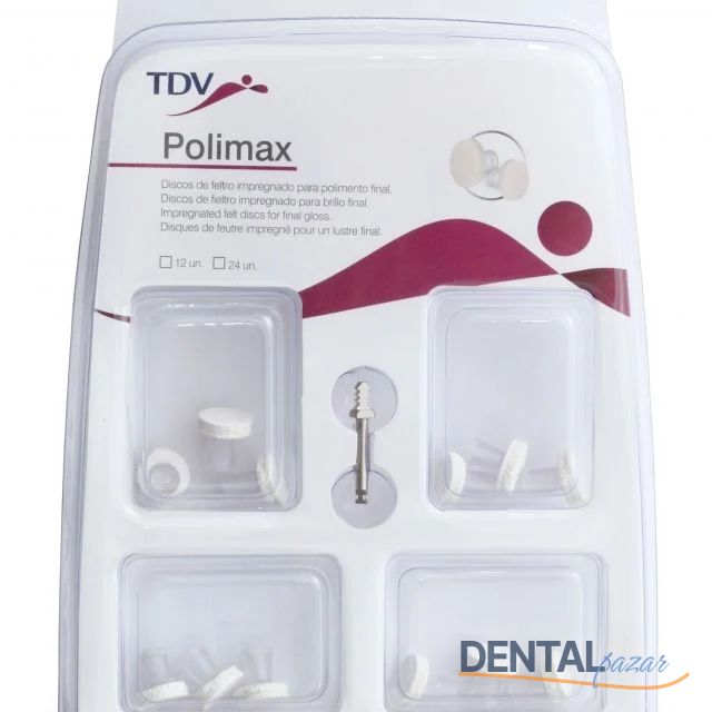 Polimax Emdirilmiş Cila Keçesi 12 Lü Set
