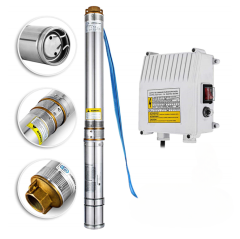 Taifu 0.75 KW 1 Hp 220 V Dalgıç Pompa 4SDM4-10
