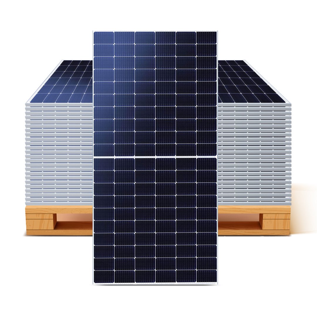 Tommatech 430Wp 108 Hücre Bifacial Güneş Paneli 1 Palet/35 Adet A Kalite