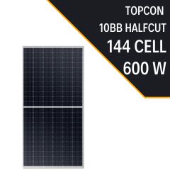 TOPCON 600W HALF CUT  GÜNEŞ PANELİ