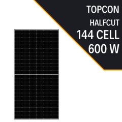 TOPCON 600W HALF CUT  GÜNEŞ PANELİ