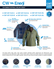 CW Enerji Isıtmalı Solar Ceket - XLarge