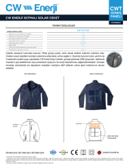 CW Enerji Isıtmalı Solar Ceket - XLarge