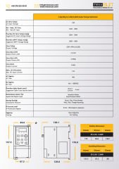 2Hp/3Hp (1,5kW/2,2 kW) Solar Pompa Sürücüsü (3x220)