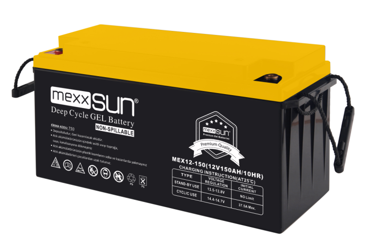 Jel akü 12V 150Ah (MEX12-150)