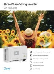 DEYE 100KW Trifaze
