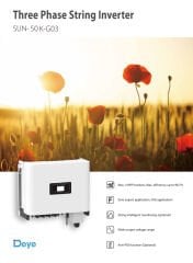 DEYE 50KW Trifaze