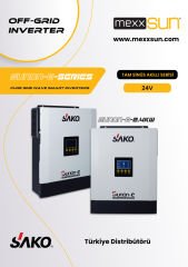 Sunon-E Tam Sinüs Akıllı 24V 2.4KW (450-500VDC)
