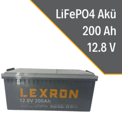 200AH 12.8V LİTYUM AKÜ