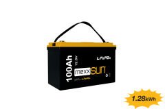 MEXXSUN Lityum Akü 12,8V 100Ah (LiFePo4) 1280Wh
