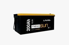 MEXXSUN Lityum Akü 12,8V 200Ah (LiFePo4) 2560Wh