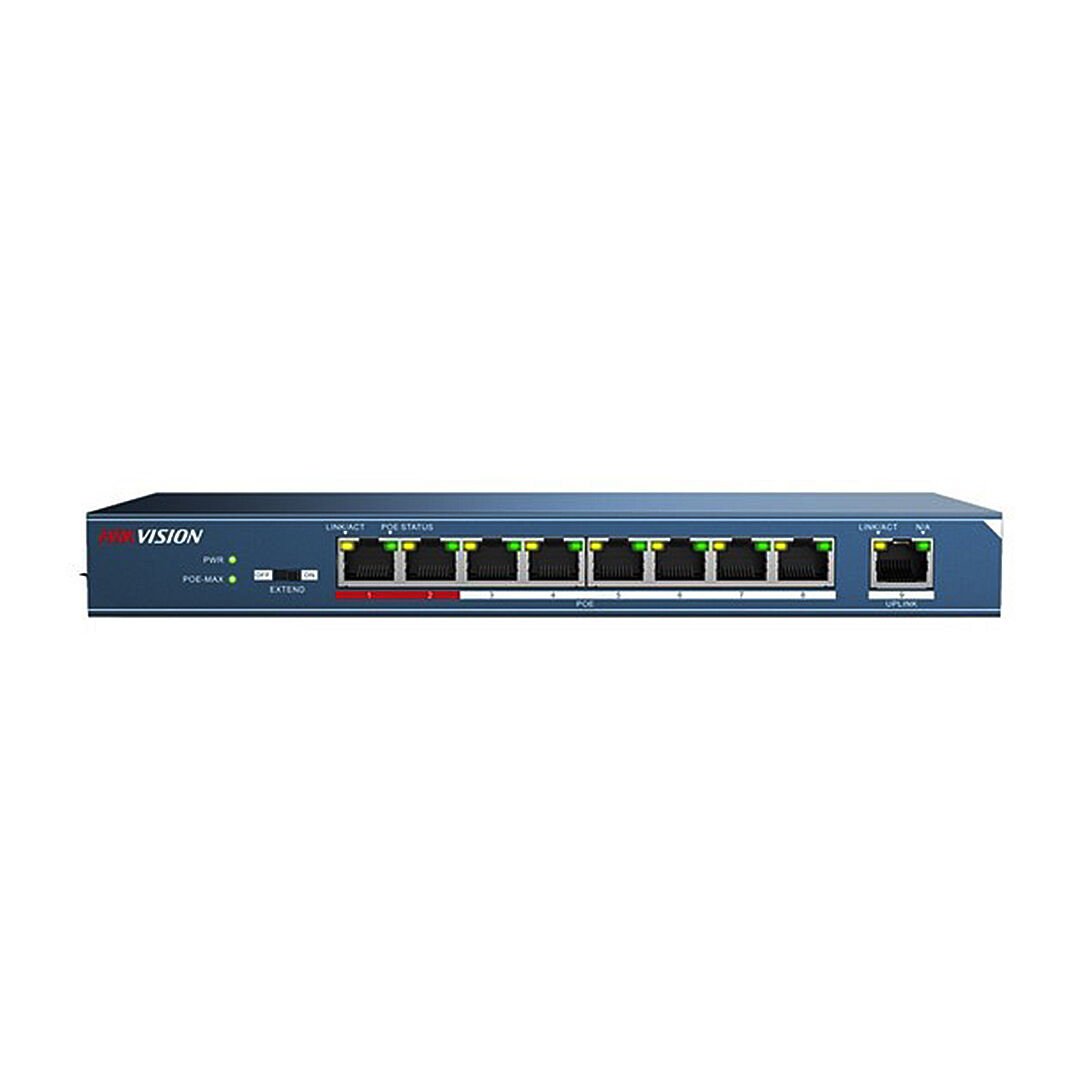 DS-3E0109P-E  9 PORT YÖNETİLEMEZ POE SWITCH (123