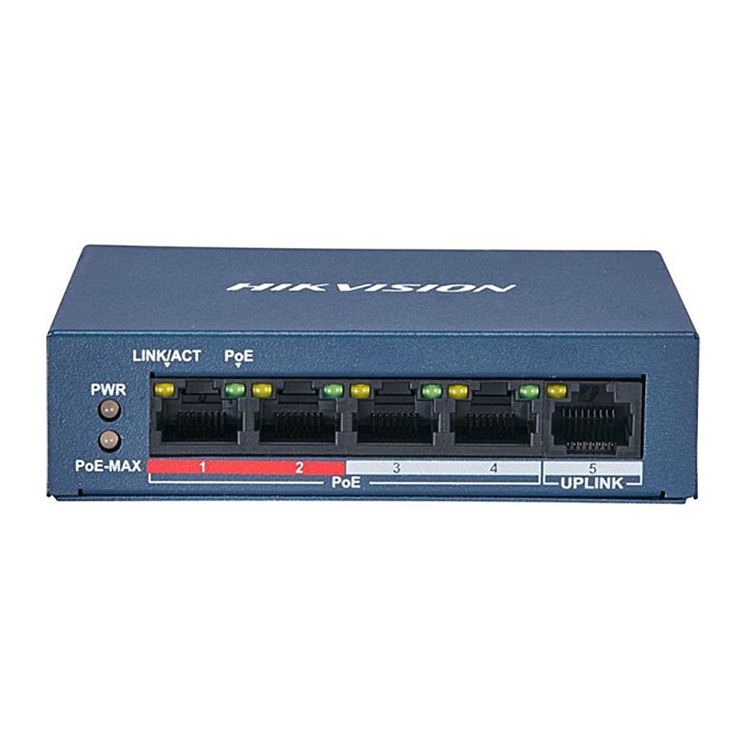 DS-3E0105P-E/M   5 PORT YÖNETİLEMEZ POE SWITCH (58