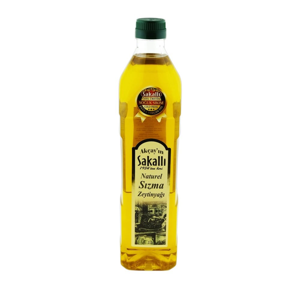 Soğuk Sıkım Naturel Sızma Zeytinyağı 1 Lt. Pet Şişe (2024 Yeni Hasat)