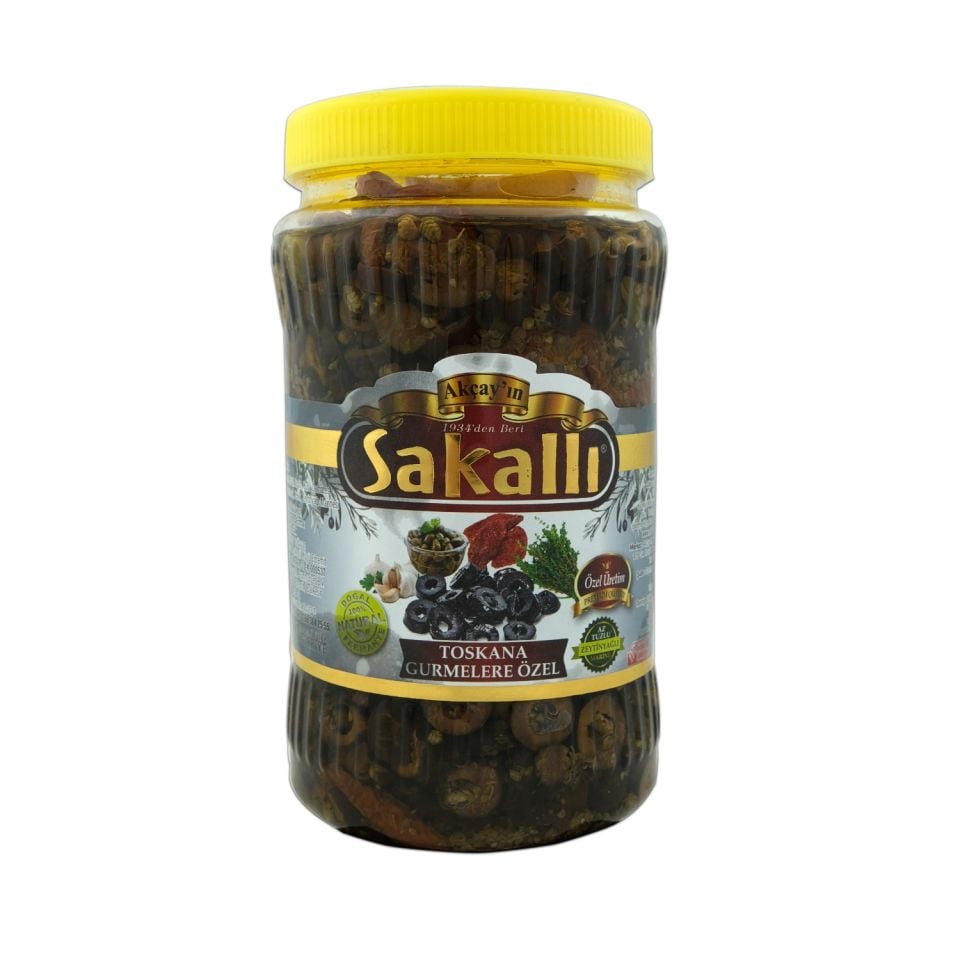 Gurme Serisi Toskana Zeytin Salatası 1 Kg. Pet Ambalaj