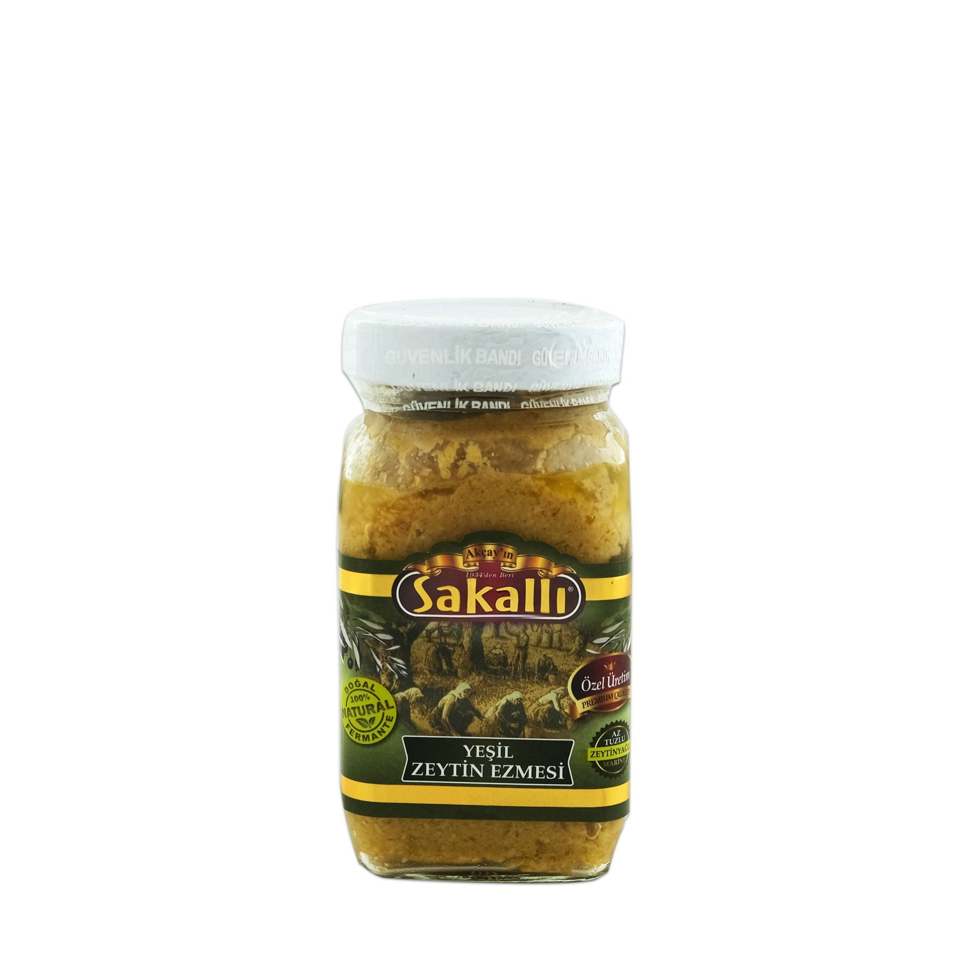 Yeşil Zeytin Ezmesi 400 Gr. Kavanoz